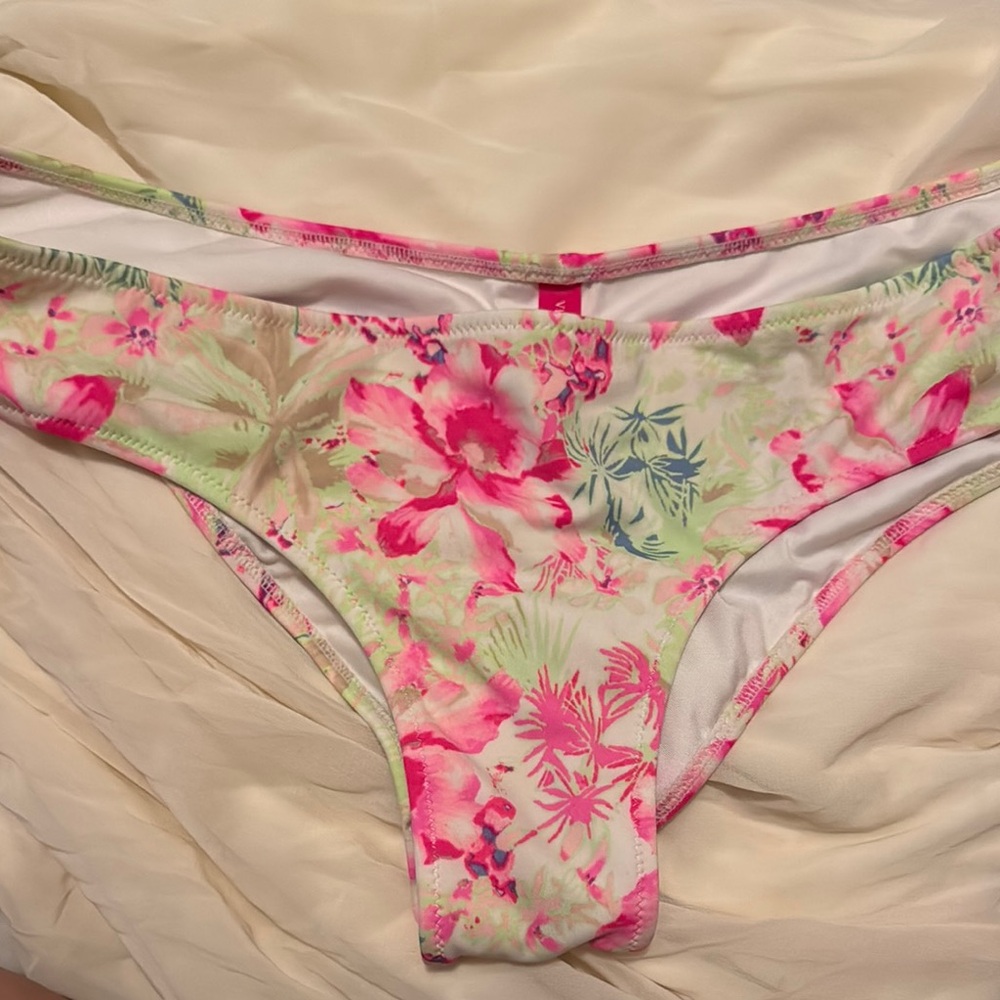 Victoria’s Secret Cheeky Floral Bikini Bottom